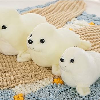 Amazon.co.jp: アザラシ ぬいぐるみ あざらしちいさい 海洋動物